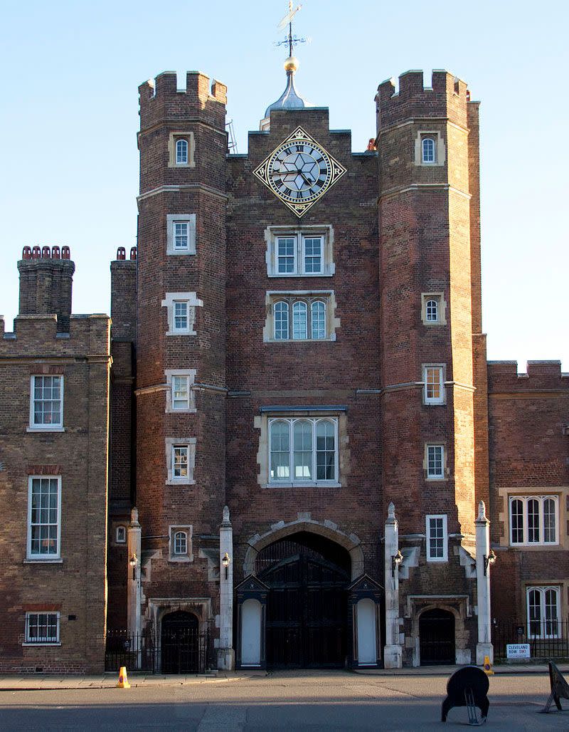 St James's Palace is believed to be the most royal palace in the UK and home to Princesses Eugenie and Beatrice. Photo: Getty