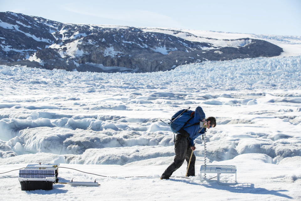 El colapso de un glaciar en Groenlandia muestra los efectos del cambio climático