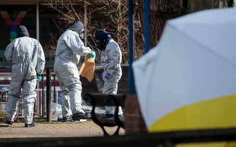 Amber Rudd ordered a review of the visa status of wealthy Russians after the Salisbury nerve agent attack - Credit:  Jack Taylor/Getty Images Europe