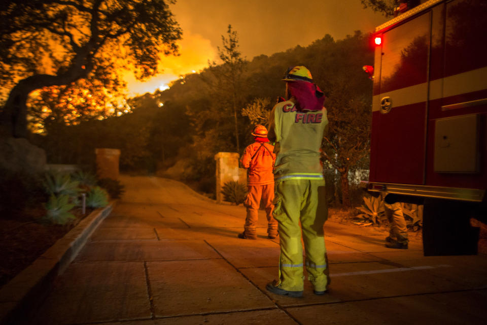 California’s Thomas Fire is the fifth-largest wildfire in the state’s modern history.