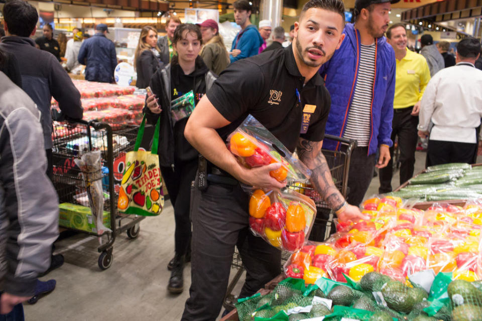 employee at wegman's grocery store