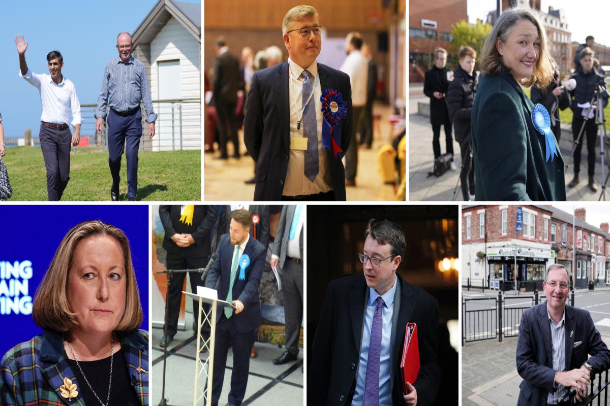 The seven North East MPs who lost their seats in General Election Tory wipeout <i>(Image: SEE BELOW)</i>