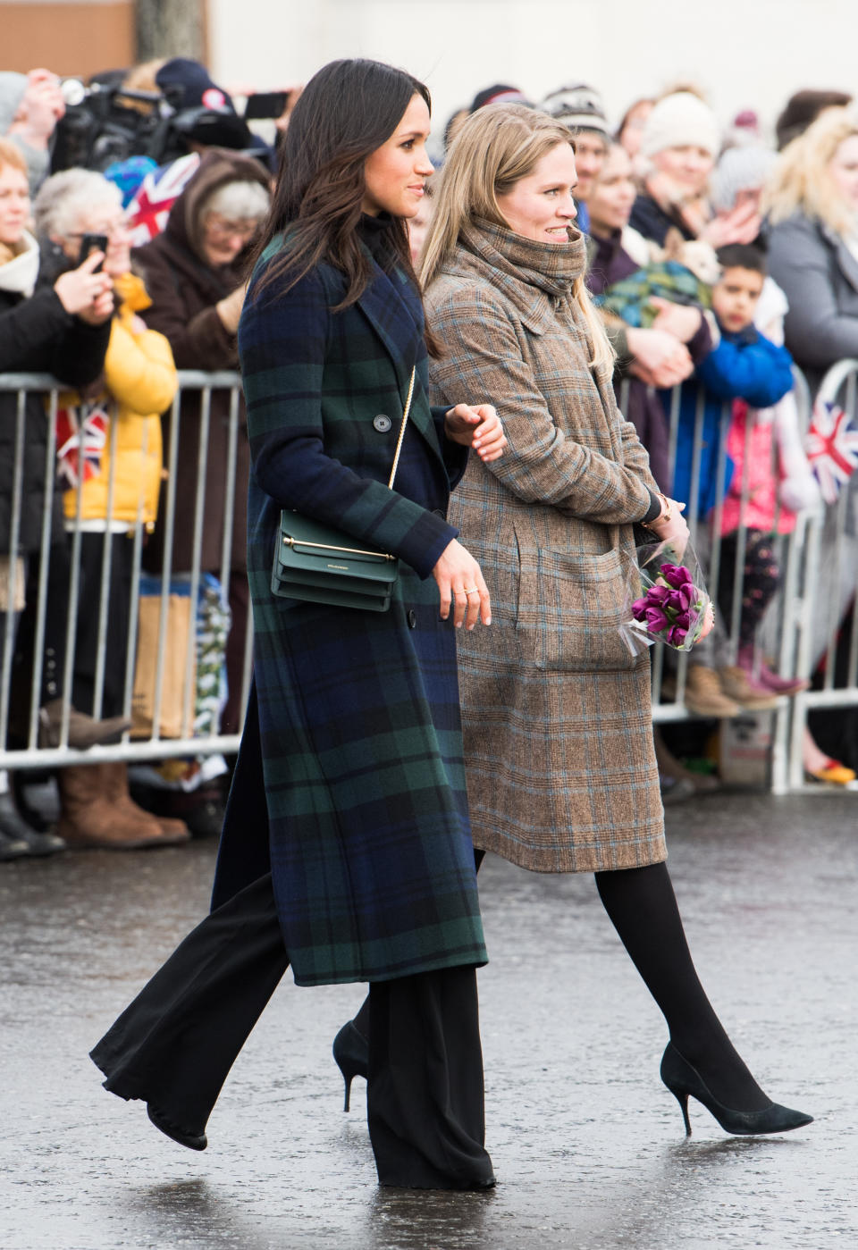 Meghan pictured with assistant private secretary Amy Pickerill. Source: Getty