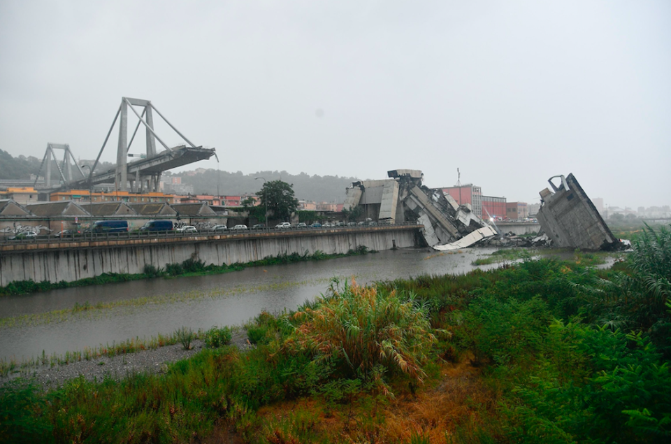 <em>At least 35 people have been killed after the bridge collapse in northern Italy (PA)</em>