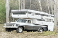<p>It’s the 1970s and you’ve just purchased a new Jeep Gladiator pickup truck, it’s several months down the line and you have a deep regret that you never bought a camper. Instead of selling your pickup, you could opt for a camper attachment that would be secured to the pickup’s bed. </p><p>Inside was an excess of wood, 70s patterned wallpaper, a separate shower/toilet and a dinette that converted to a 50in bed. Buyers could choose from three series options: Matador, Toreador and Chassis.</p>