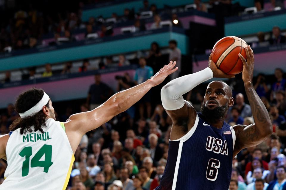 USA Basketball vs Brazil recap LeBron James, United States advance to