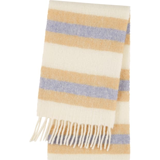 <p>JW Anderson x Uniqlo Wool Blend Brushed Scarf, $19.90, <a href="https://www.uniqlo.com/jwanderson/20fw/us/en/women/" rel="nofollow noopener" target="_blank" data-ylk="slk:available here;elm:context_link;itc:0;sec:content-canvas" class="link ">available here</a>. </p>