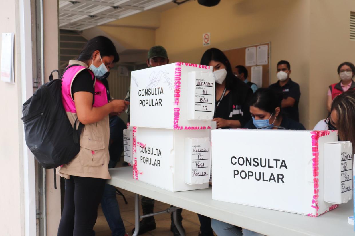 Gana el sí en la consulta popular, pero solo logra 7% de participación