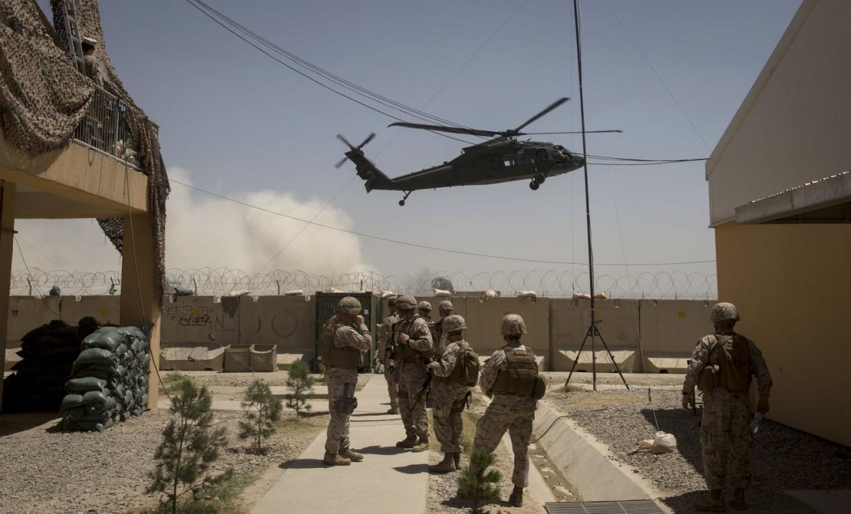 IMAHE: Marine commandant meets with Task Force Southwest personnel (Sgt. Justin Updegraff / U.S. Marine Corps file)