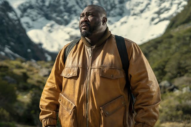 <p>Matt Klitscher/Netflix </p> Nonso Anozie as Jepperd in Sweet Tooth