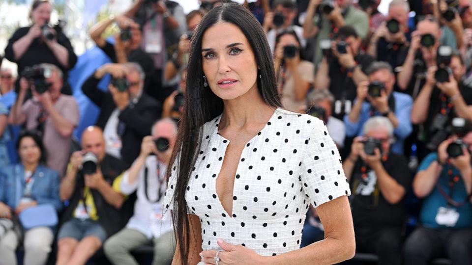 Demi Moore at Cannes