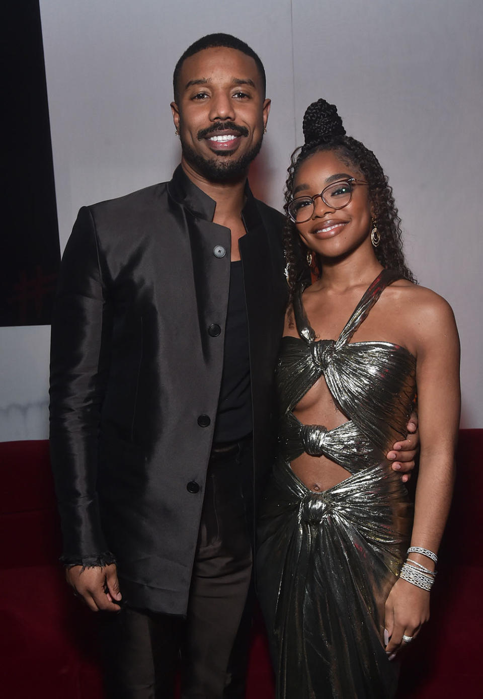 Michael B. Jordan and Marsai Martin