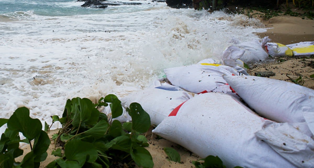 Flooding in Fiji caused by cyclones has displaced thousands of people (Getty Images/iStockphoto)