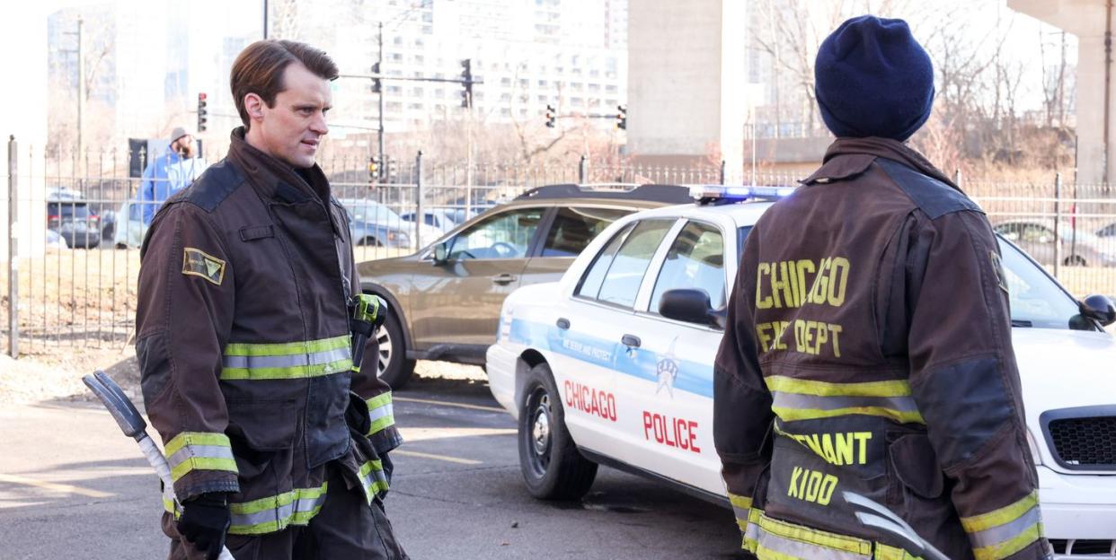 jesse spencer, miranda rae mayo, chicago fire, season 11