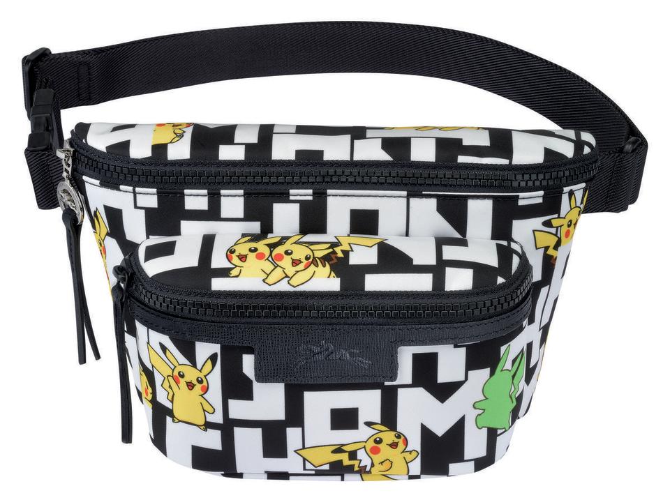 LONGCHAMP x Pokémon聯名系列Le Pliage尼龍腰包。NT$9,900（LONGCHAMP提供）