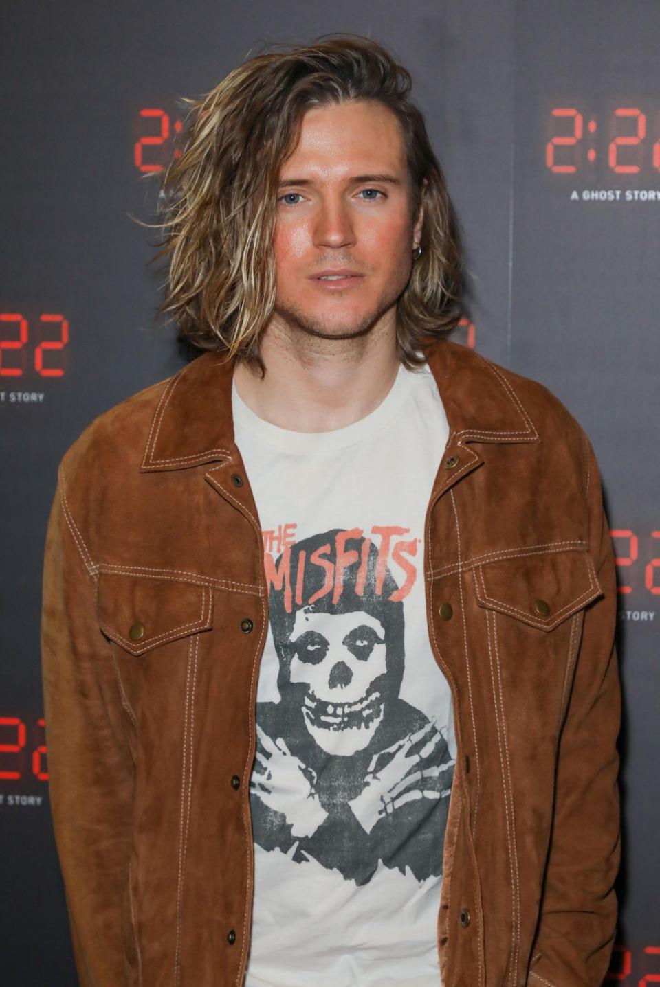 london, england december 10 dougie poynter attends the press night performance of 222 a ghost story as it reopens at the gielgud theatre on december 10, 2021 in london, england photo by david m benettdave benettgetty images