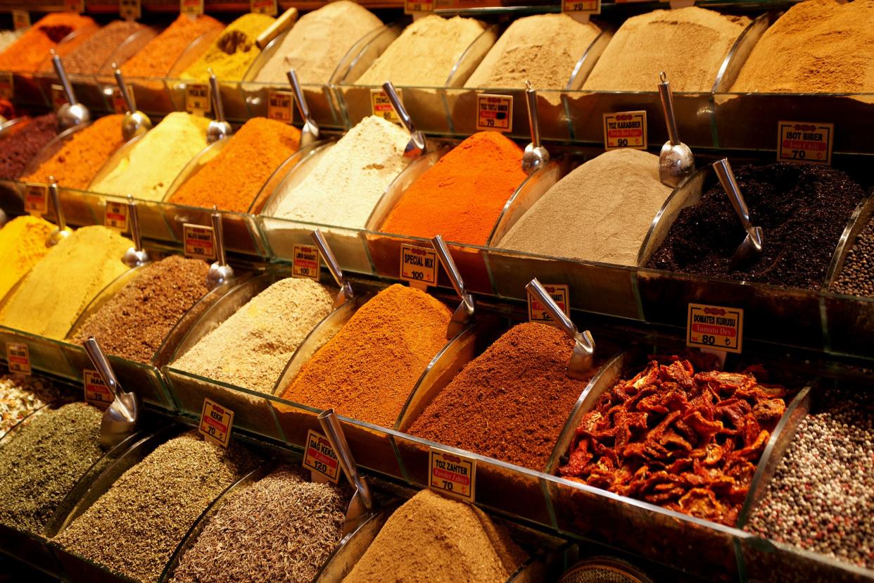 spice shop backgrounds