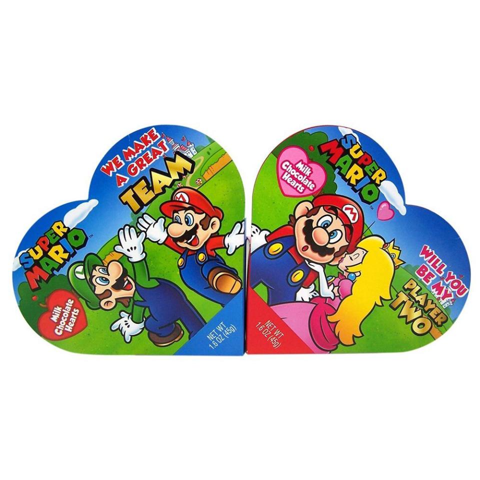 12) Super Mario Bros Heart Shaped Boxes