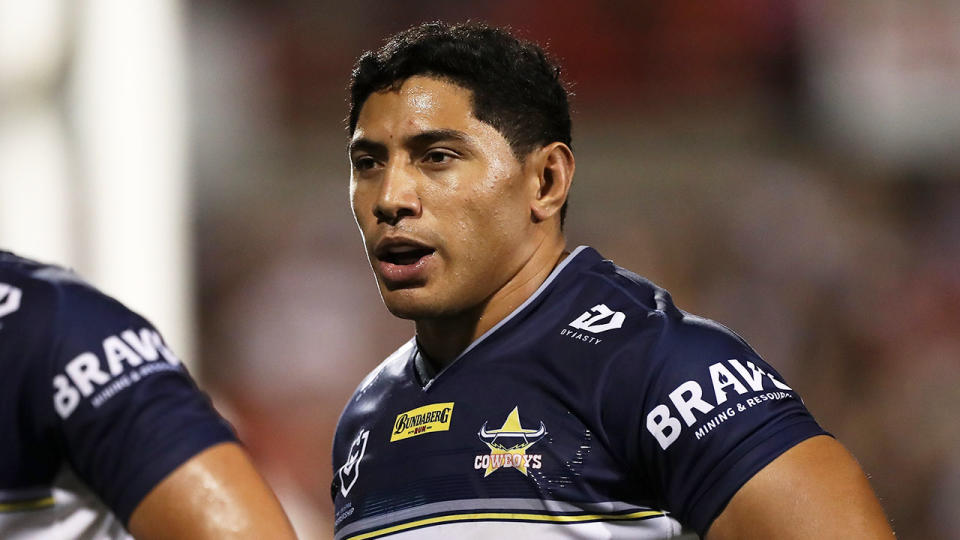 Seen here, Jason Taumalolo in action for North Queensland against Penrith. 