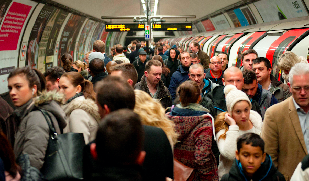 Pollution on the London tube network is said to be around 15 times greater than it is above ground (SWNS)