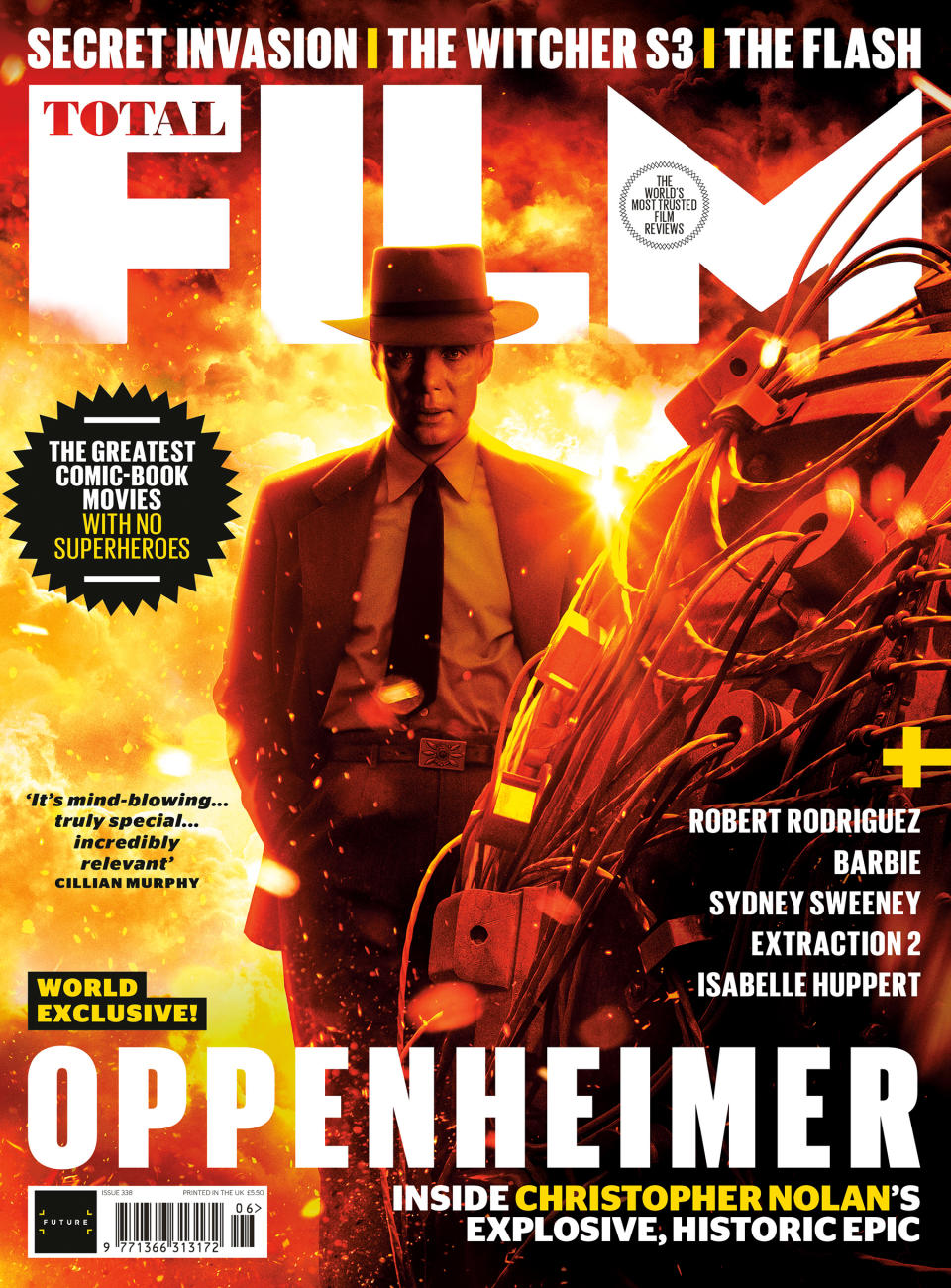 Total Film's Oppenheimer cover