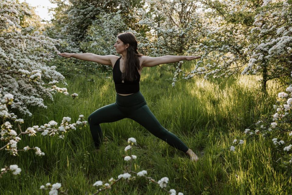 Bronwyn Benstead is a registered yoga teacher (photo: Lizzie Henshaw Photography)