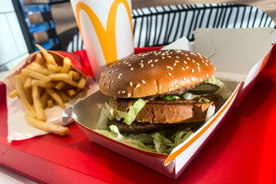 McDonald's Big Mac Meal (Jakub Porzycki / NurPhoto via Getty Images file)