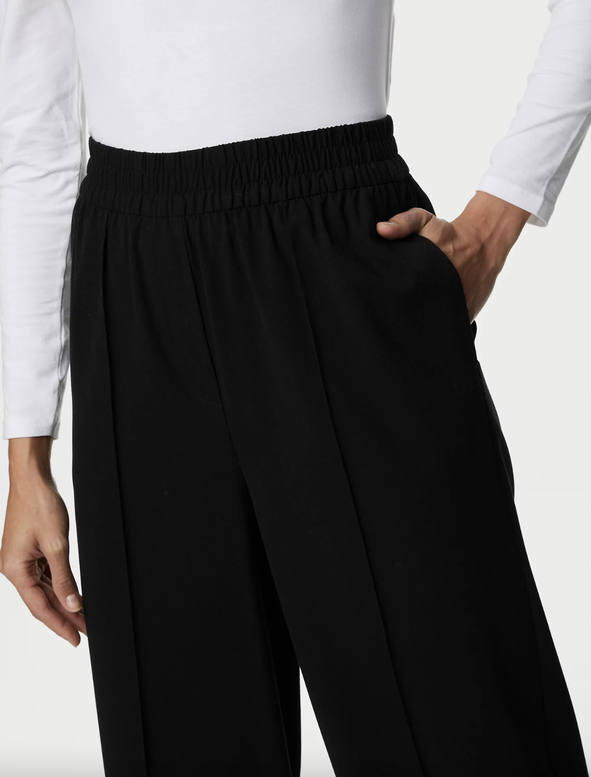 The elasticated waist ensures maximum comfort. (Marks & Spencer)