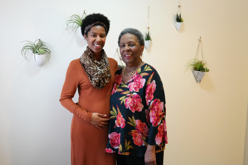 Liliana Damaris Pope and her grandmother Felicia V. Peterson. (Courtesy Liliana Damaris Pope)