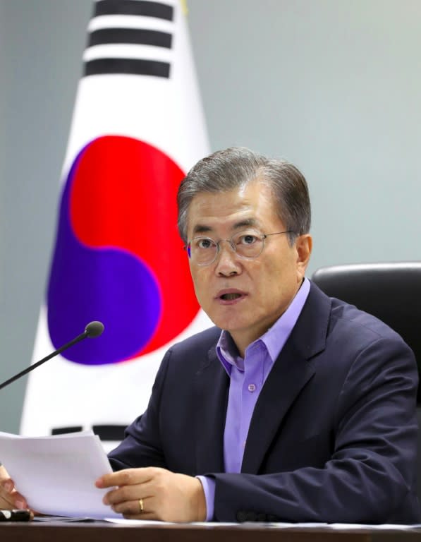 In the more than 24 hours since North Korea tested what it said was a hydrogen bomb, Donald Trump was yet to speak to South Korean President Moon Jae-in