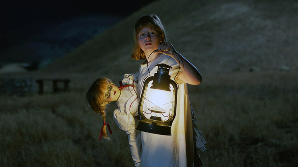 ANNABELLE: CREATION, Lulu Wilson, 2017. © Warner Bros. /Courtesy Everett Collection