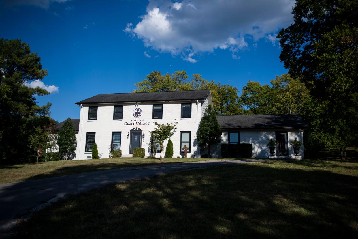 The Church of Grace Village in Nashville , Tenn., Tuesday, Sept. 26, 2023, where Ian Sears served as senior pastor before facing discipline with the Nashville Presbytery over alleged misconduct. Following Sears' resignation in September 2023, the Nashville Presbytery approved the closure of the church in May 2024.