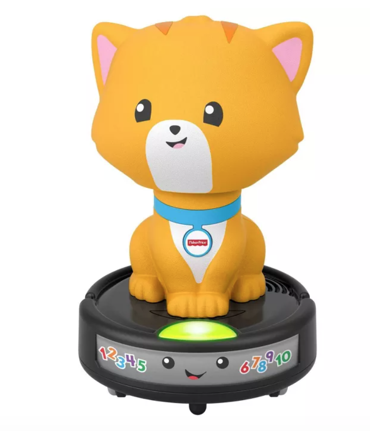 Fisher Price Laugh & Learn Crawl-After Cat on a Vac