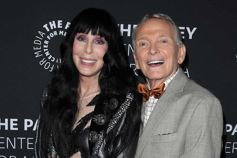 <p>Steve Granitz/FilmMagic</p> Cher and Bob Mackie.