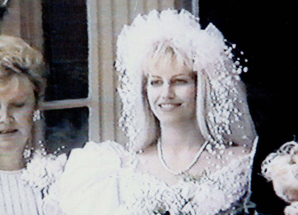 Closeup of Karla Homolka