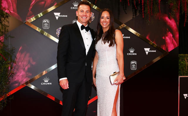 Ben Cousins appearance lights up AFL's Brownlow Medal amid sweet family  detail