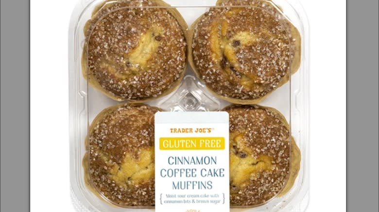 Trader Joe's coffee cake muffins 