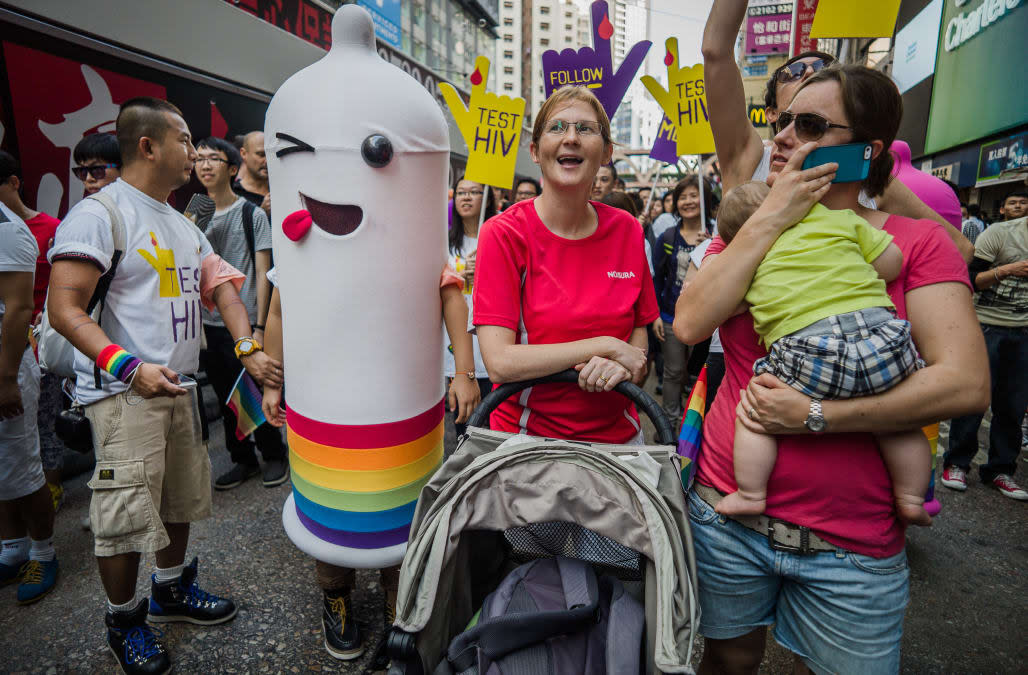 Gay pride parade in China