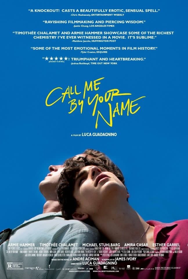 best movies on netflix right now, call me by your name