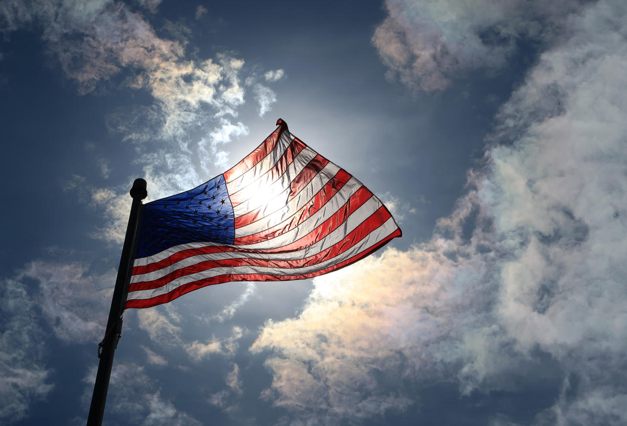 A veteran is looking for the owners of military flags found in a storage unit after the business closed. (Photo: Gary Hershorn/Getty Images)