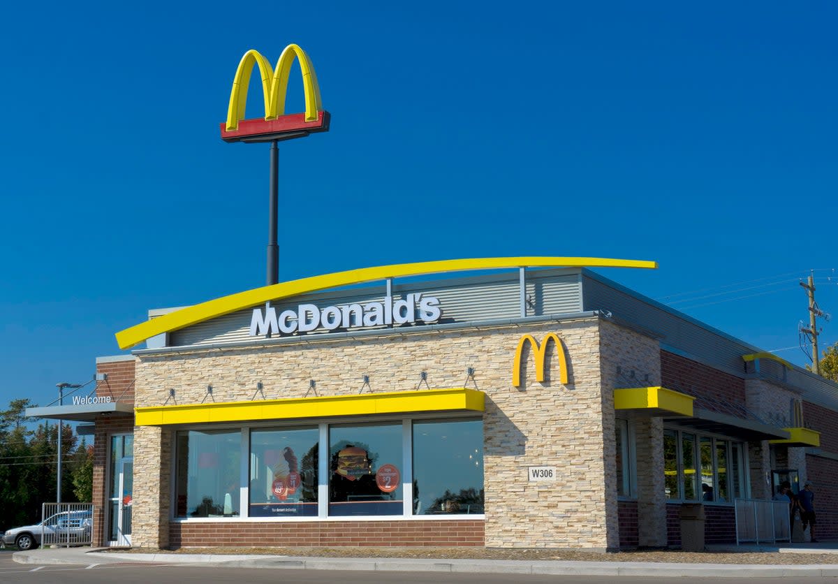 A Wisconsin couple have nicknamed their baby McFlurry after he was born in a McDonald’s parking lot  (Getty)