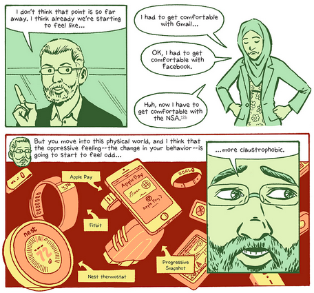 terms of service comic book