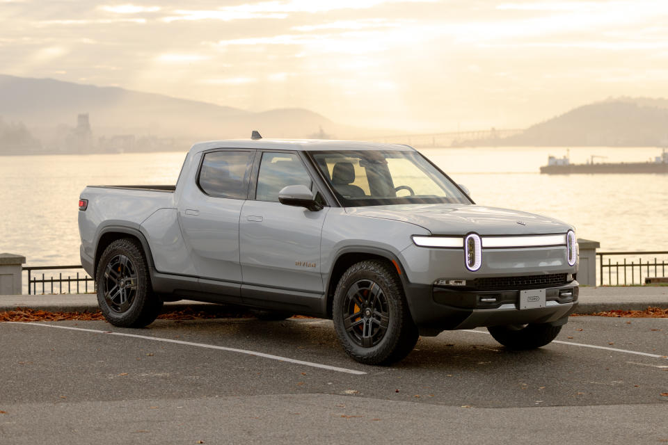 Electric Rivian R1T in Vancouver on Turo, listed by the Jonas Brothers (Turo)