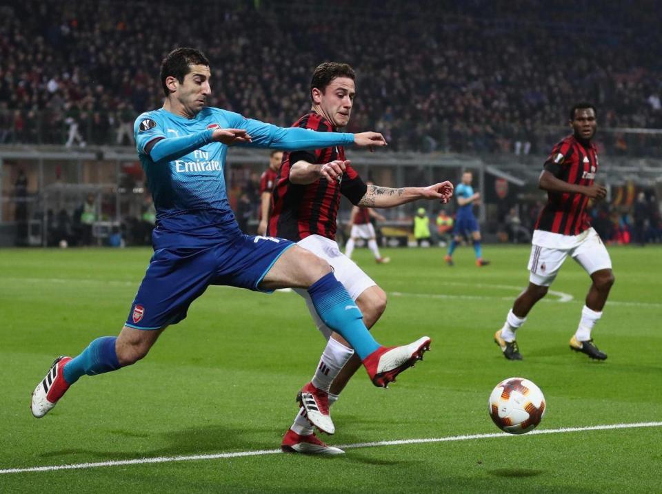 Arsene Wenger bristles at suggestion Arsenal were in need of Europa League first-leg victory over AC Milan