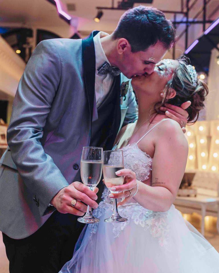 Las fotos del casamiento de Daniella Mastricchio desbordan felicidad y amor