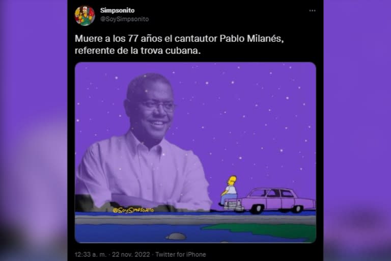 Los fanáticos de Pablo Mialnés lo despidieron en las redes (Foto: Captura de Twitter)
