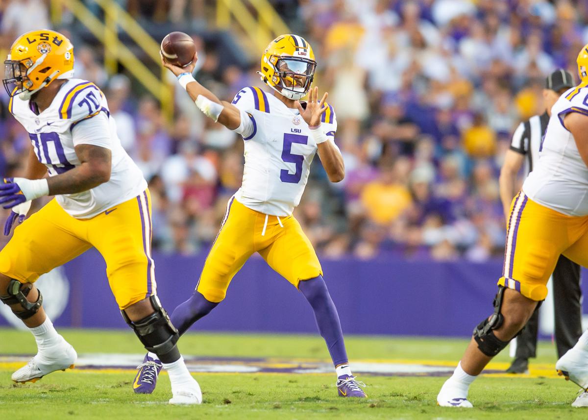 LSU football score prediction vs. State Scouting report for