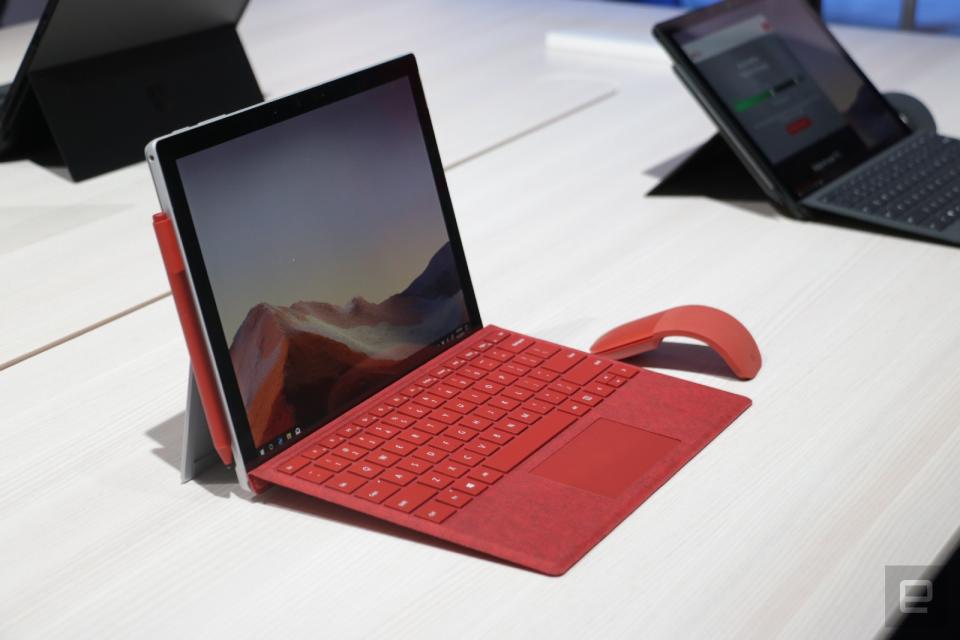 Surface Pro 7 hands-on