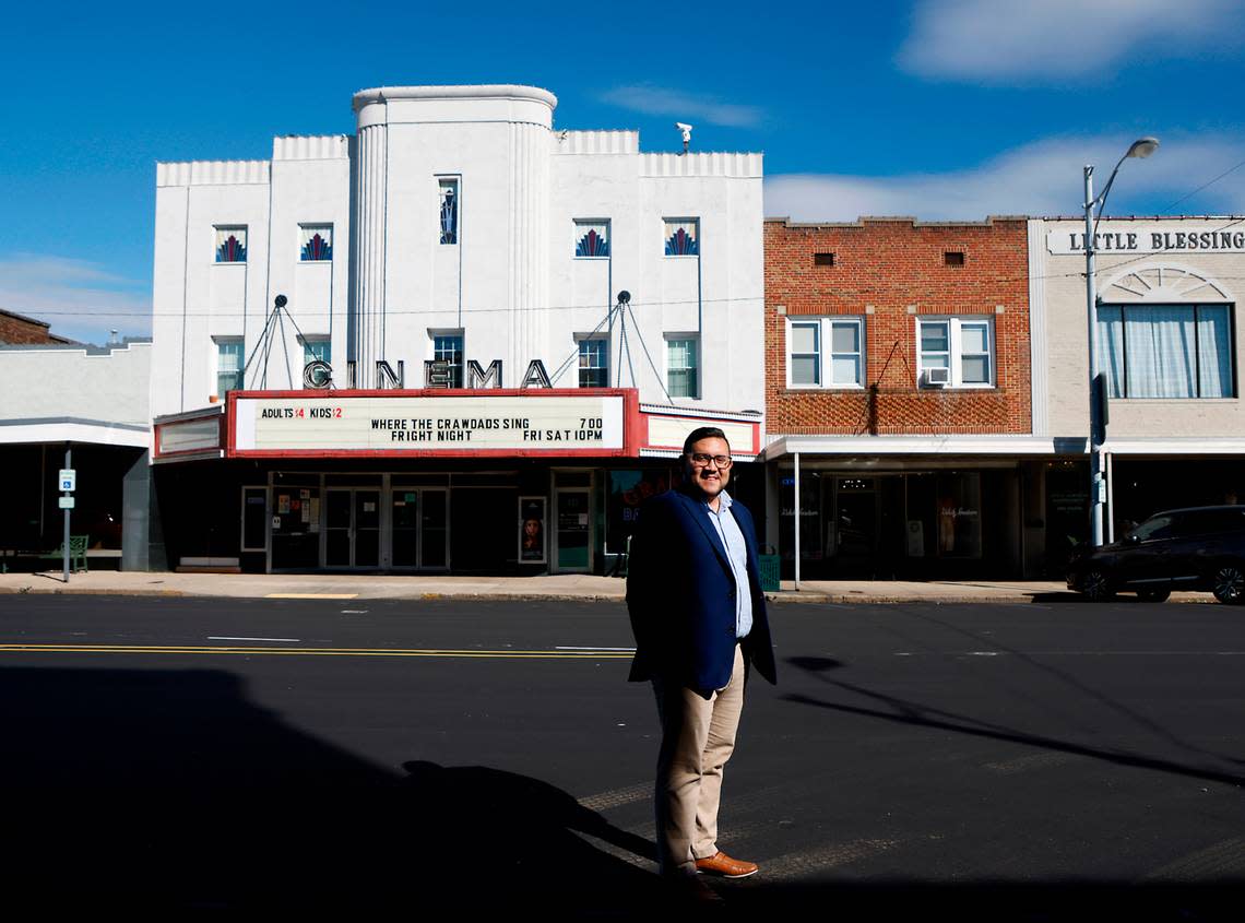 North Carolina House Representative Ricky Hurtado is photographed in Graham, N.C. on Tuesday, Oct. 4, 2022. 