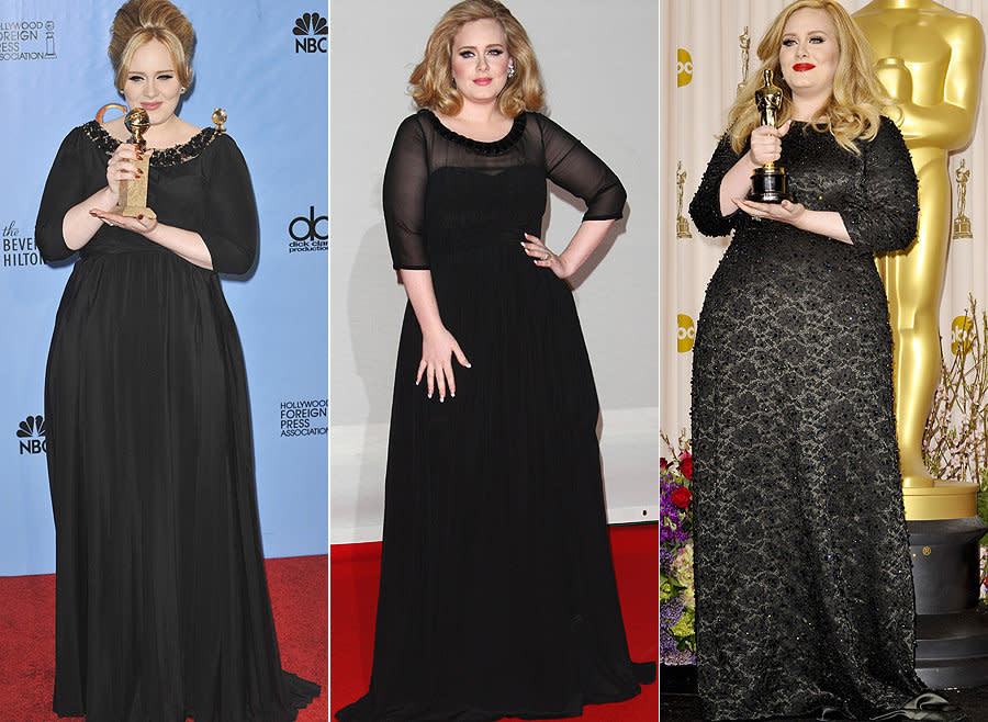 For owning the most fabulous collection of black designer dresses in the celeb universe.